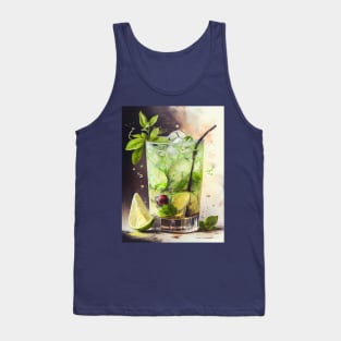 Mojito cocktail Tank Top